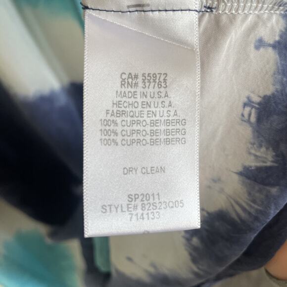 C & C California Women's Tie Dye Maxi Dress Size S Boho Flowy Beach Coastal - Picture 16 of 16